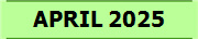 APRIL 2025