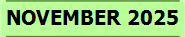 NOVEMBER 2025